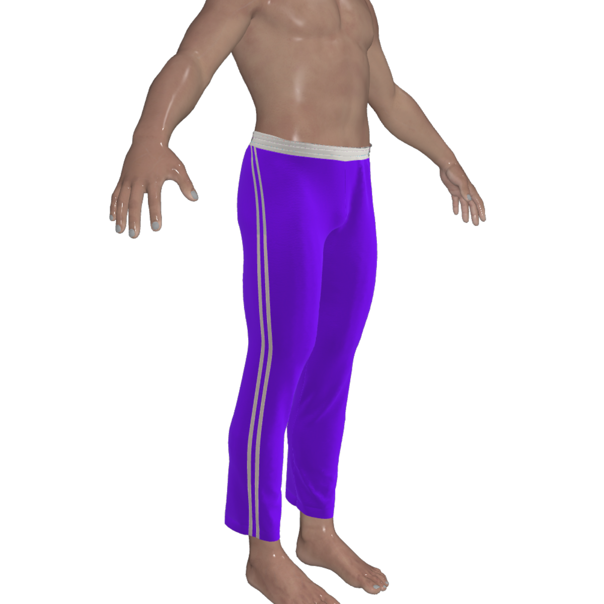 Trousers - Sport Tight - Purple