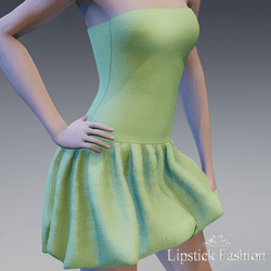 L.F. OLYMPE DRESS VERT MENTHE