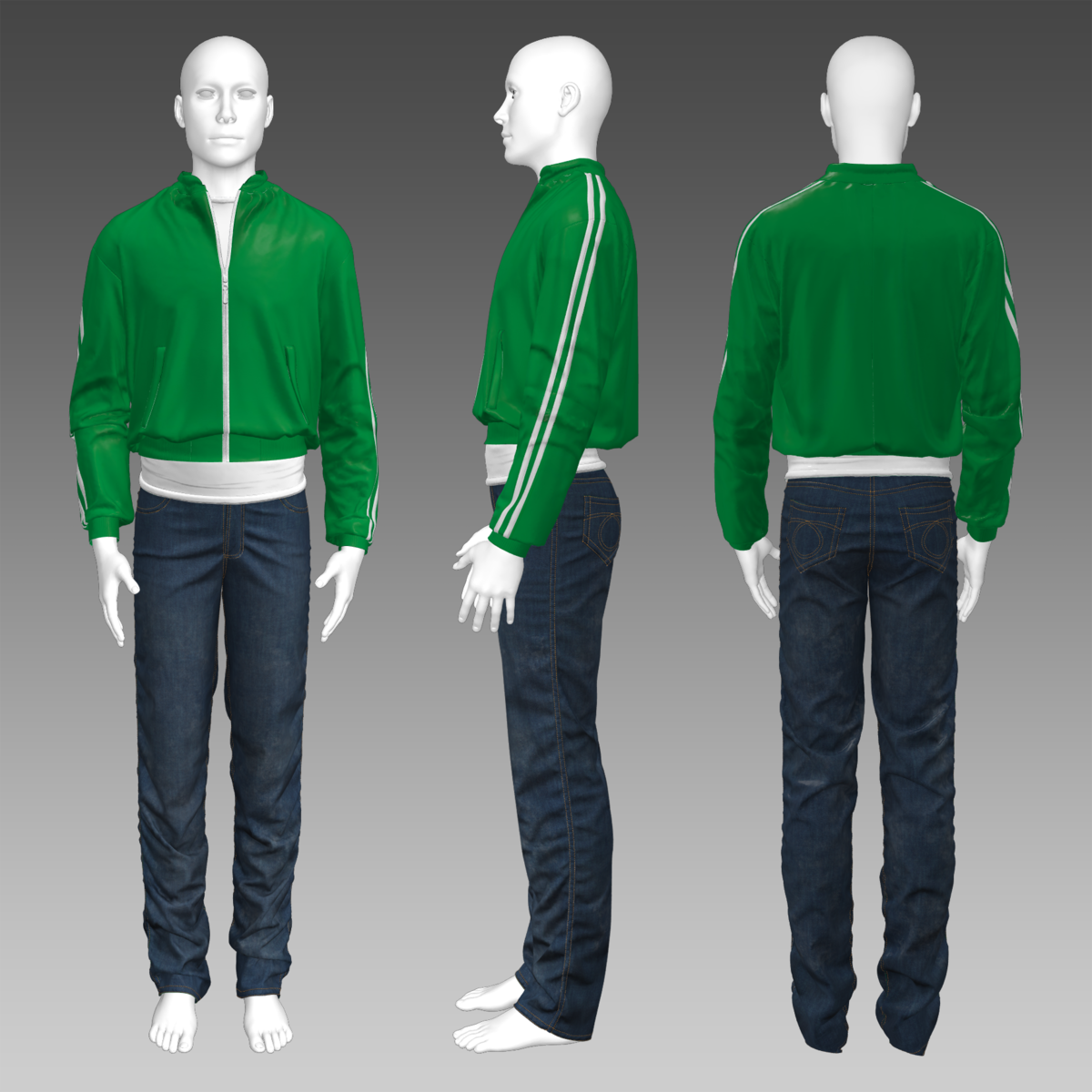 SXR Sporty Casual Male