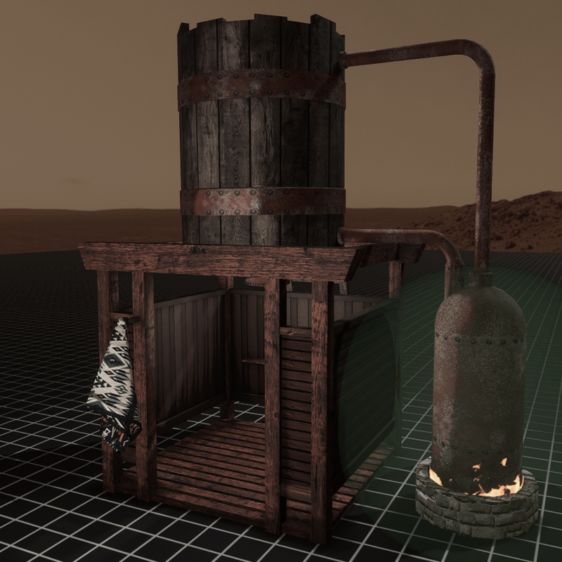 Oldwest Outdoor Shower