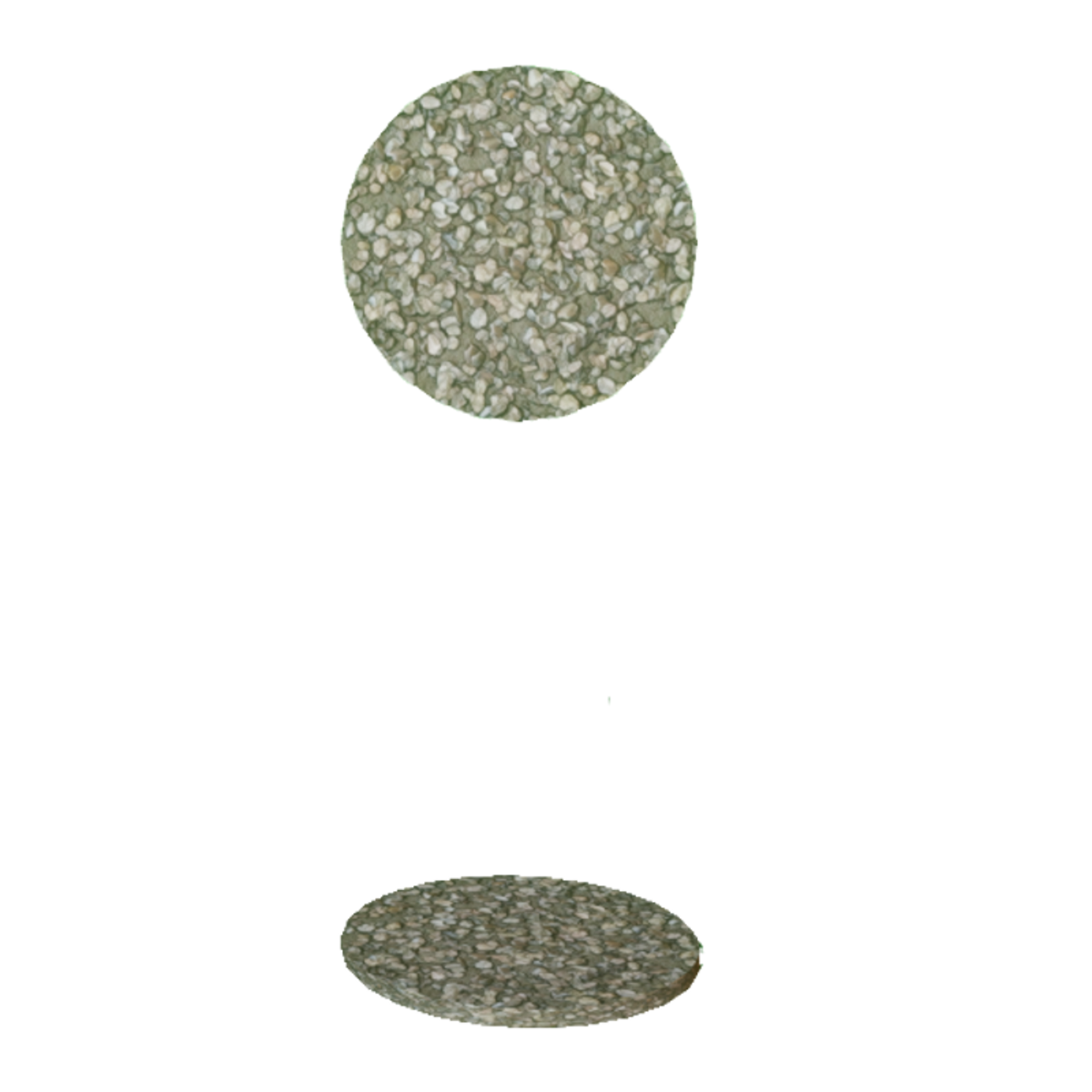 Step Stone Round 205C Concrete