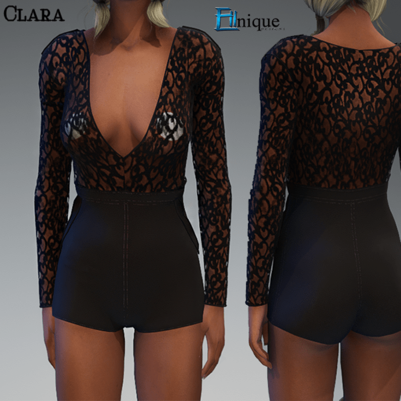 Clara Romper Shorts outfit