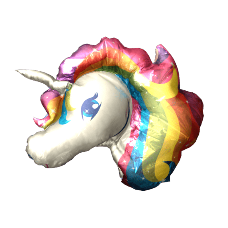 Inflatable Unicorn Head f