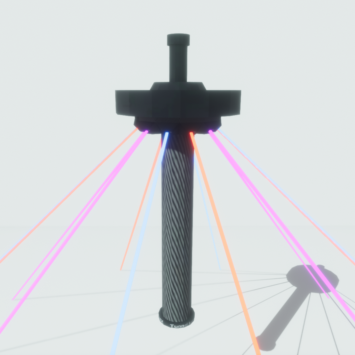 12 Laser Light Twist & Spin (animated)