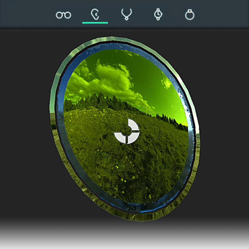 Headset Pulsar- Light Green Chrome