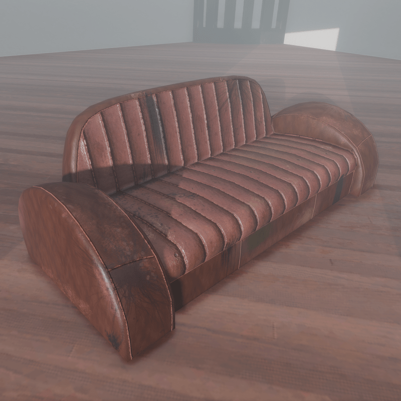 Deco Couch 2.0 Grunge Version
