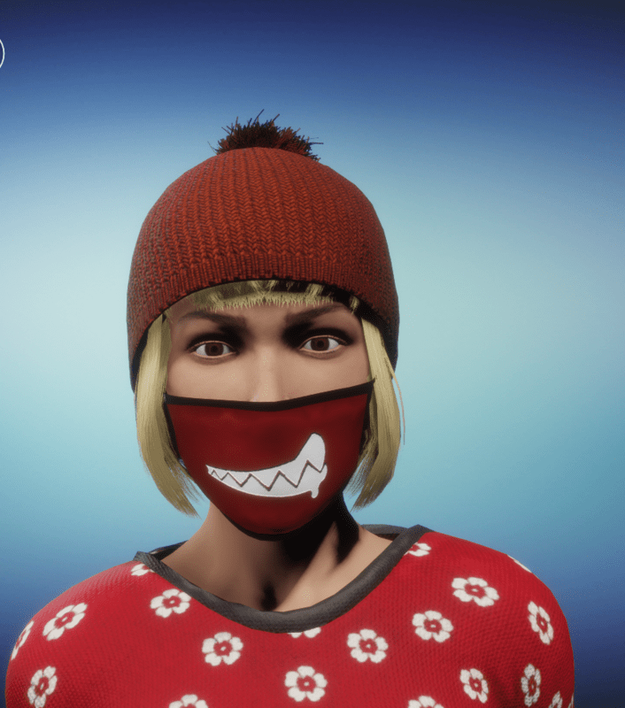 FaceMask SSSmile RED female