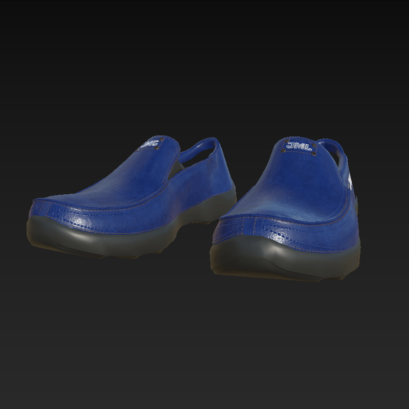 ELEGANT CLASSIC_ SHOES_ BLUE_