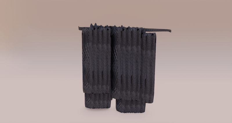 Fashion Fabric Fish Scales Display