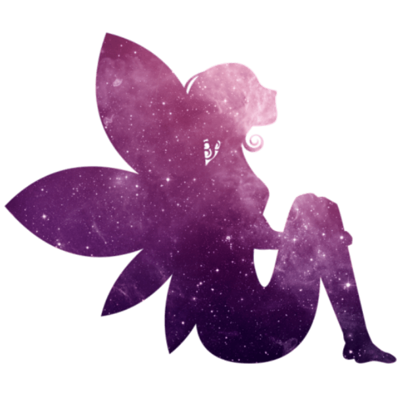 Purple Fairy Wall Decal