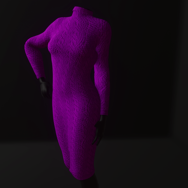 Knitted Dress (TM) Pink