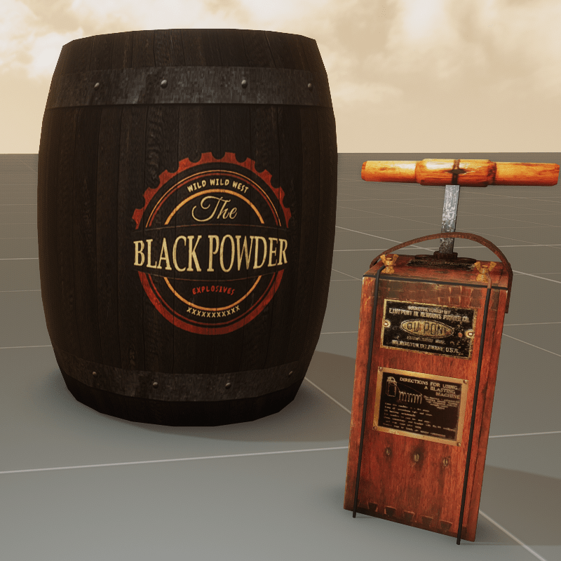 Oldwest Detonator Template