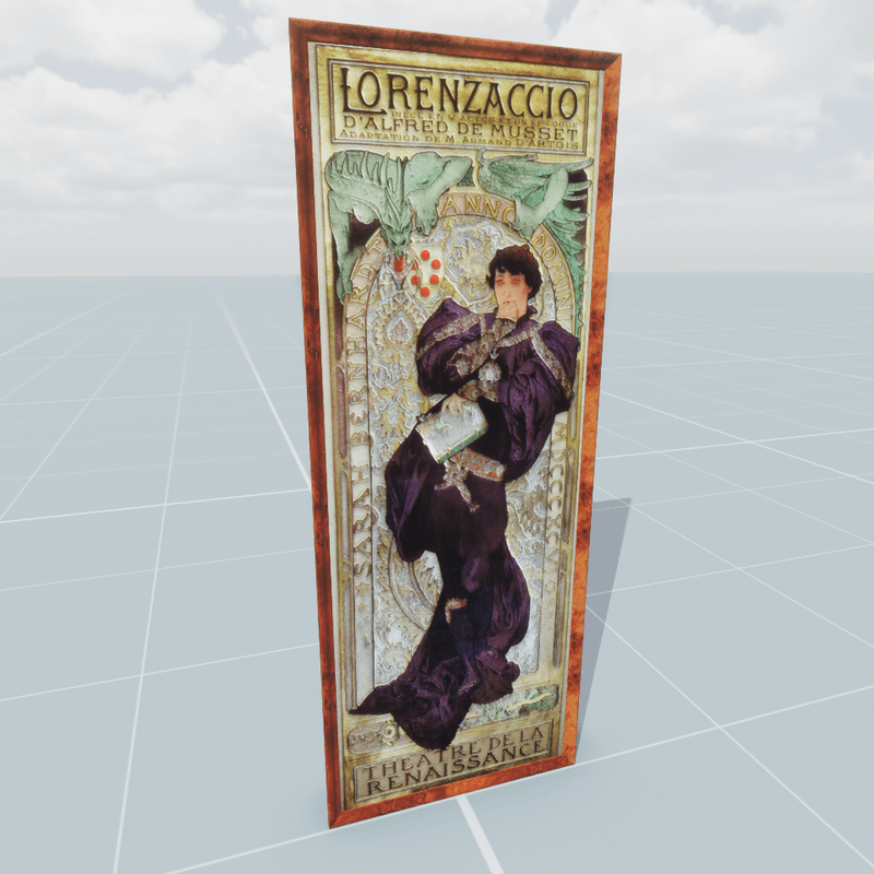 Lorenzaccio Alphonse Mucha