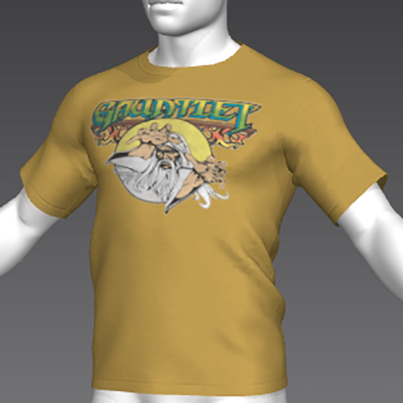 Ready Player One: Gauntlet T-Shirt 04 (Yellow) (M)