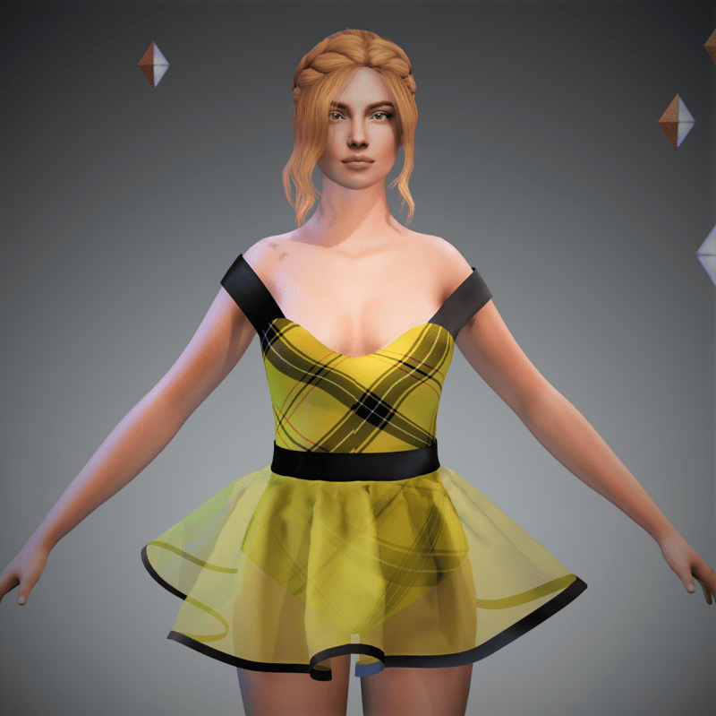 Tully Yellow Tart Ballerina