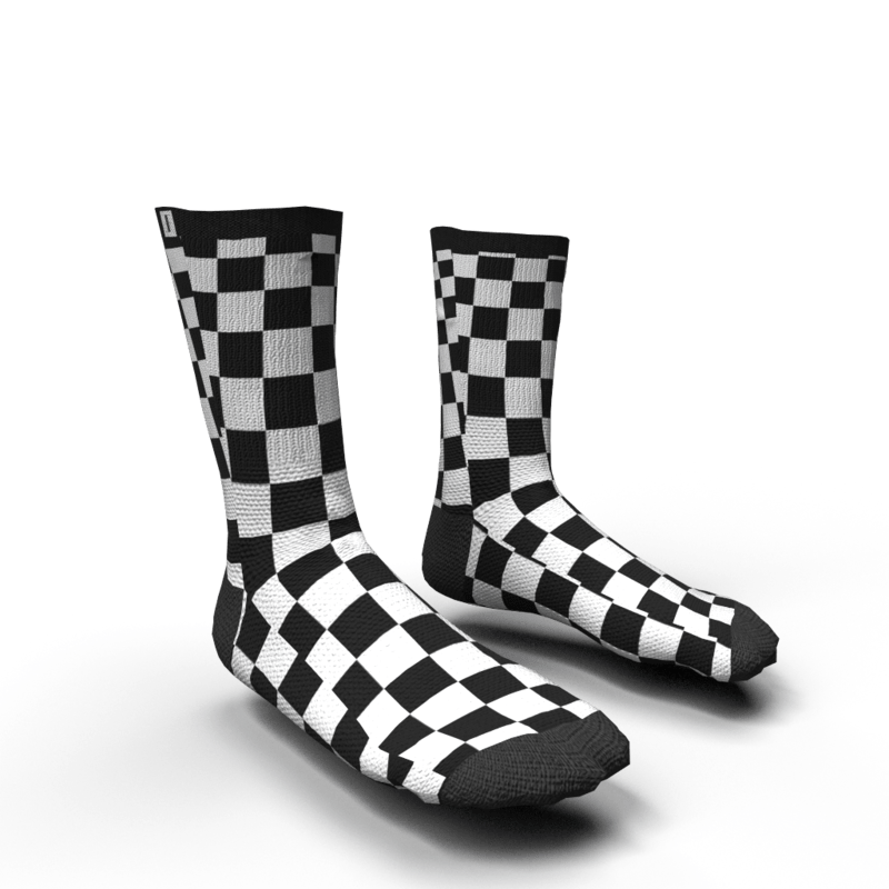 Checker Socks female