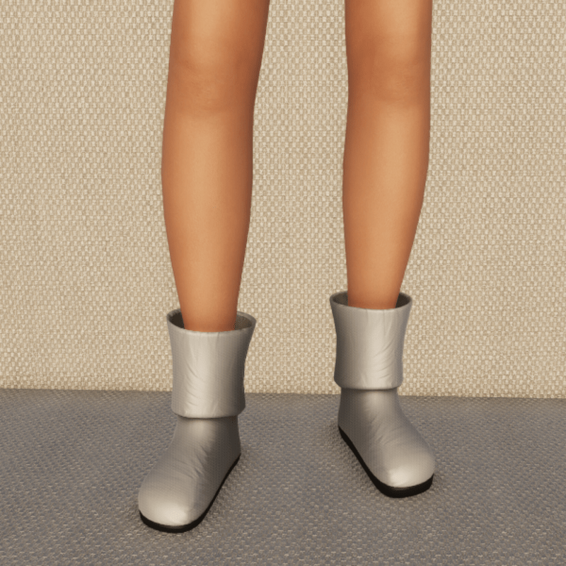 Ankle Alina Boots - Silver