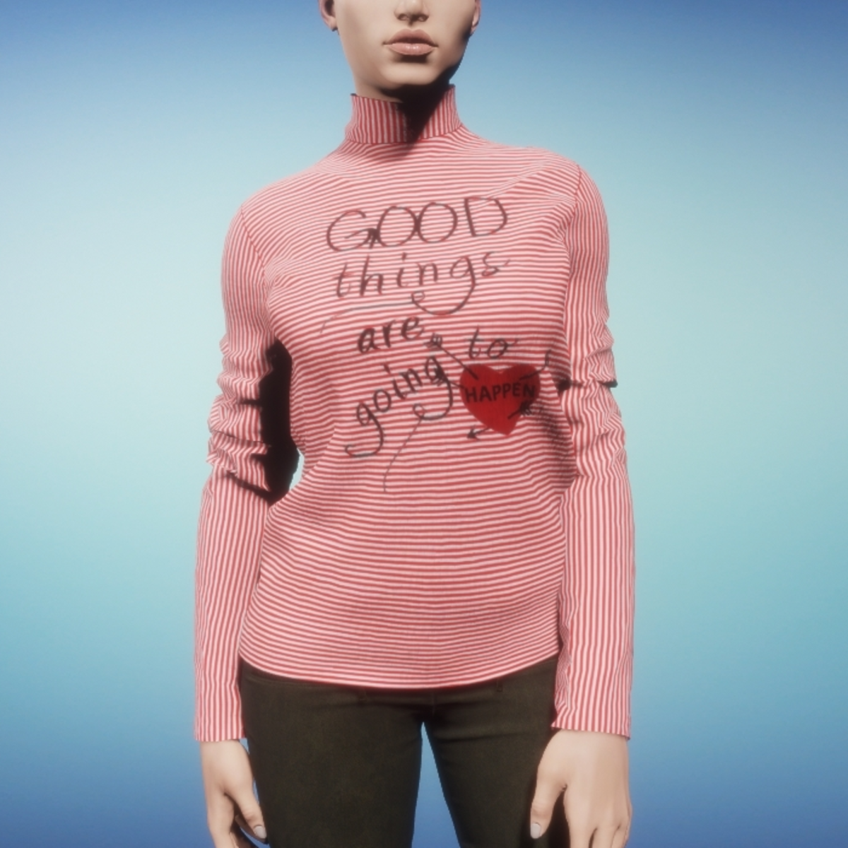 Candy Stripe - Good Things - Turtleneck