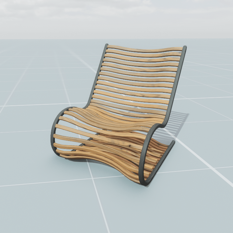 Slatted Chair