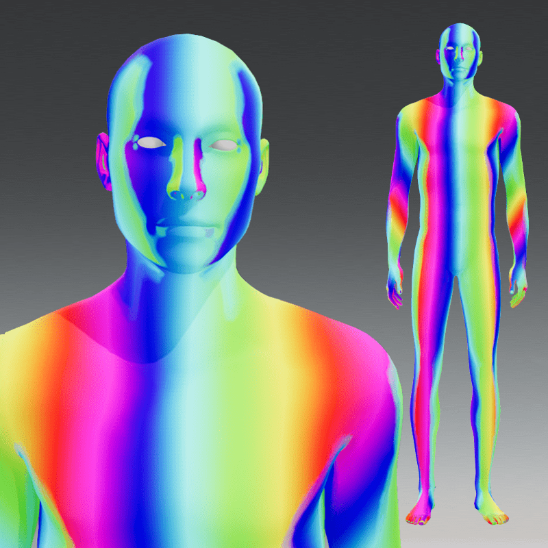 Rainbow male Avatar 2.0