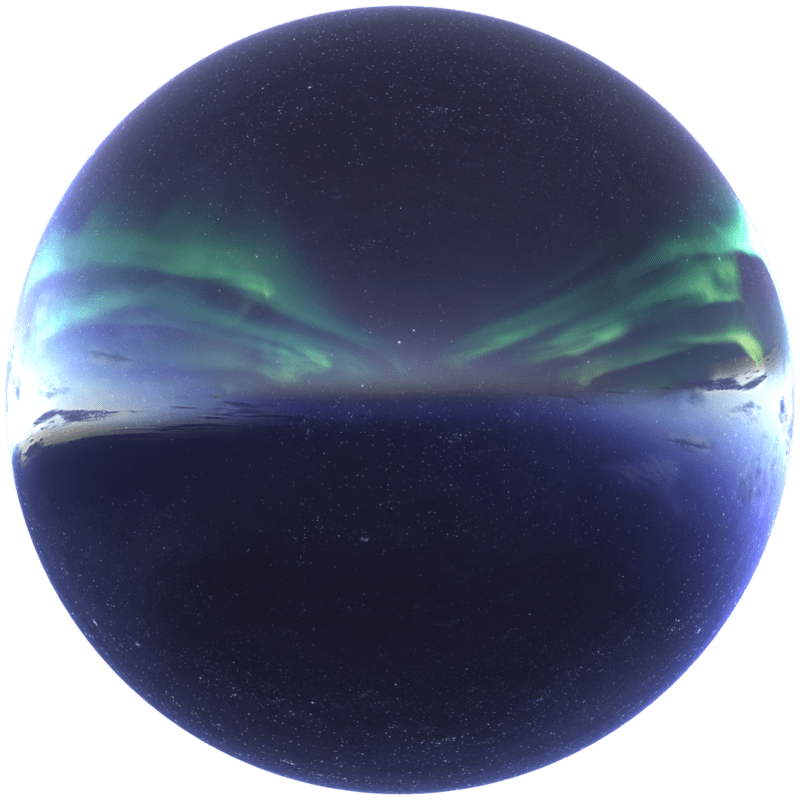 Northern Lights and Stars