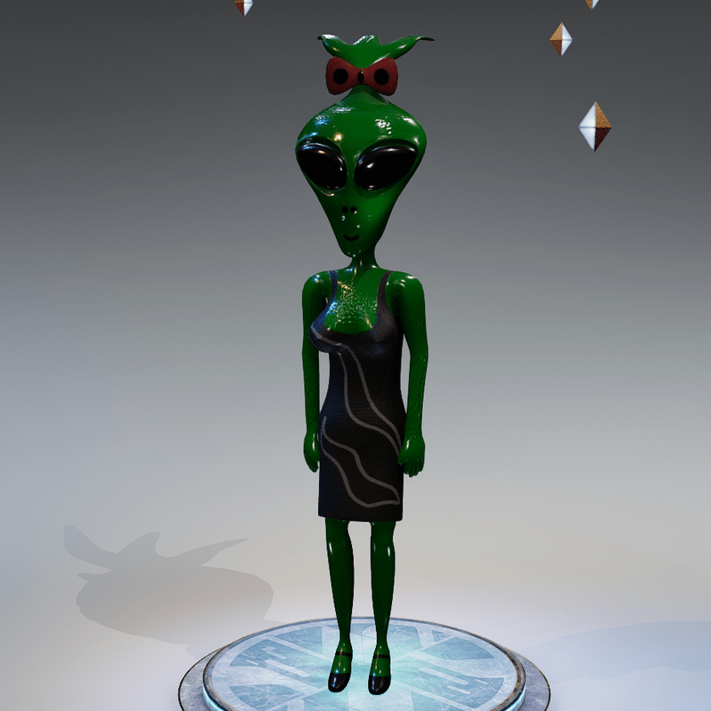 ALIEN WOMAN