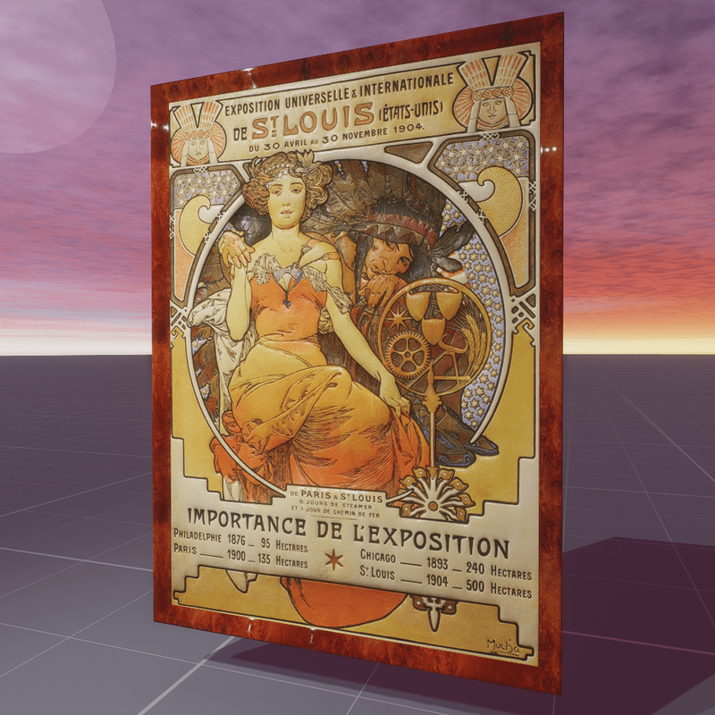 Exposition Universelle & Internationalle de St Louis Alphonse Mucha