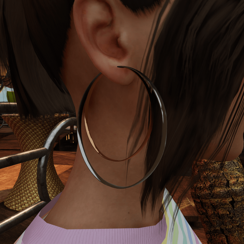 Double Hoop Earrings (Gold & Silver)