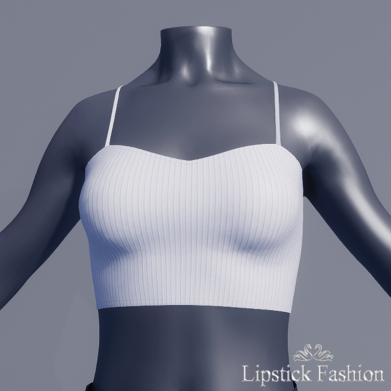 L.F. SOLENE TOP WHITE