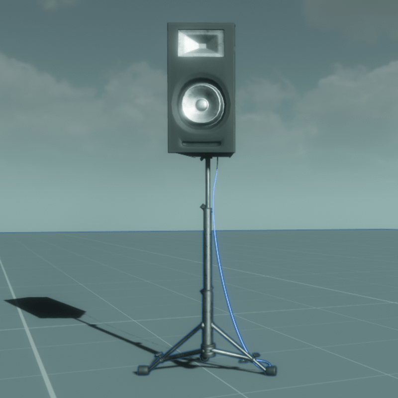 Mounted Speaker Flat