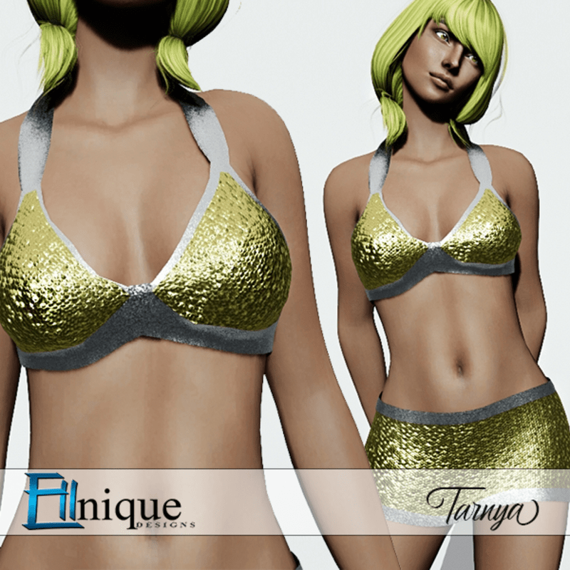 Tarnya Gold Clubbing Sequin Top