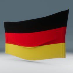 Germany Flag Wall Display
