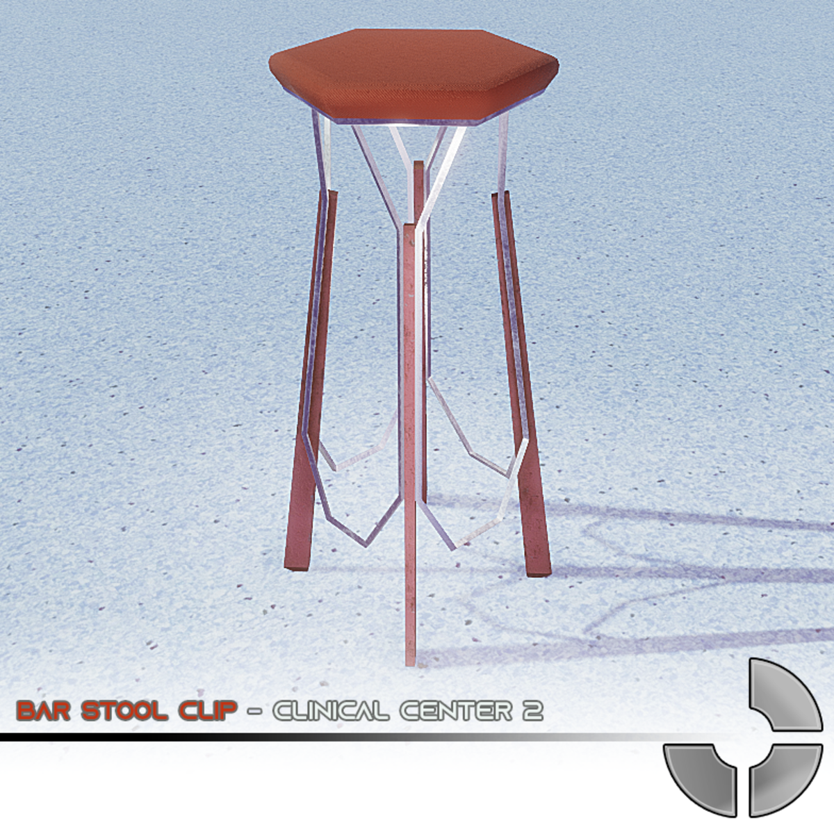 Bar stool clip -Clinical Center 2