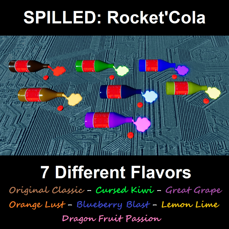 SPILLED: Rocket'Cola - Bundle