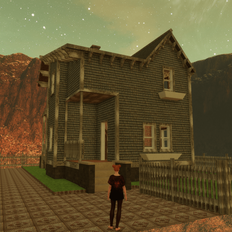 Victorian Era Cottage with Art Deco and Art Nouveau Interiors