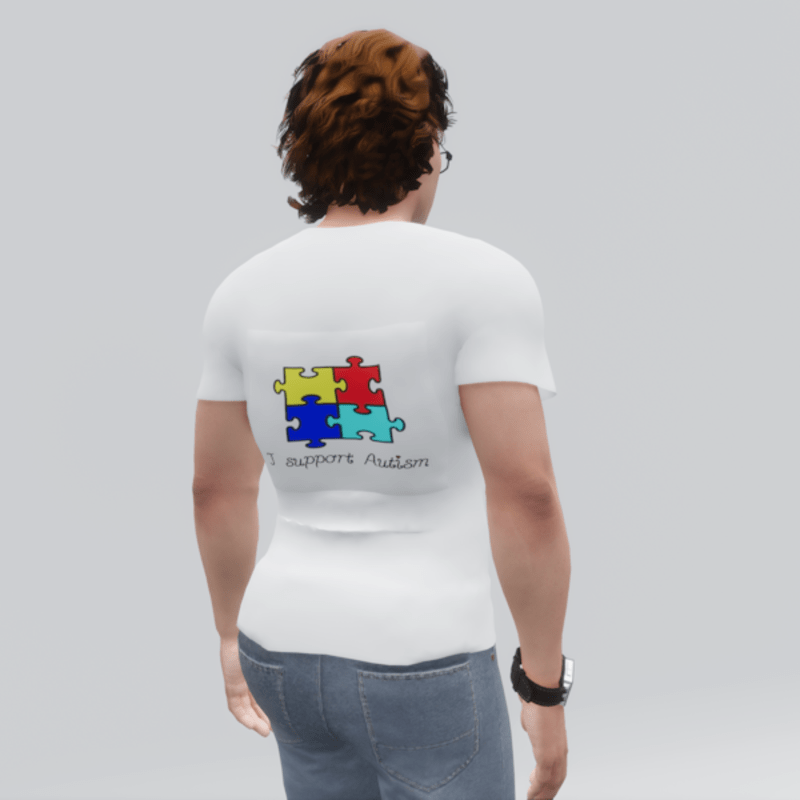 Autism Awareness Support Shirt MV