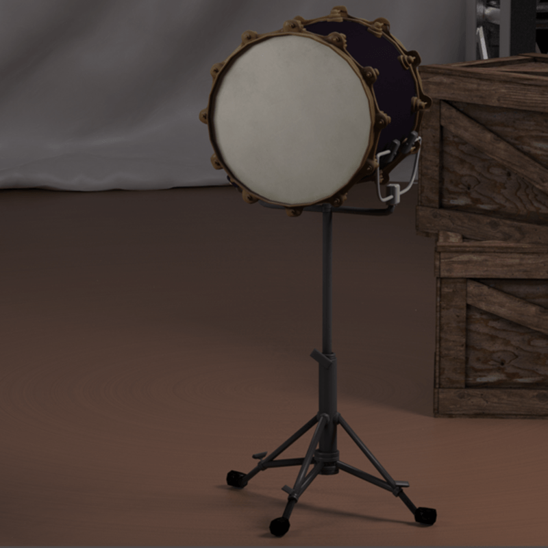 Bass Drum Mounted