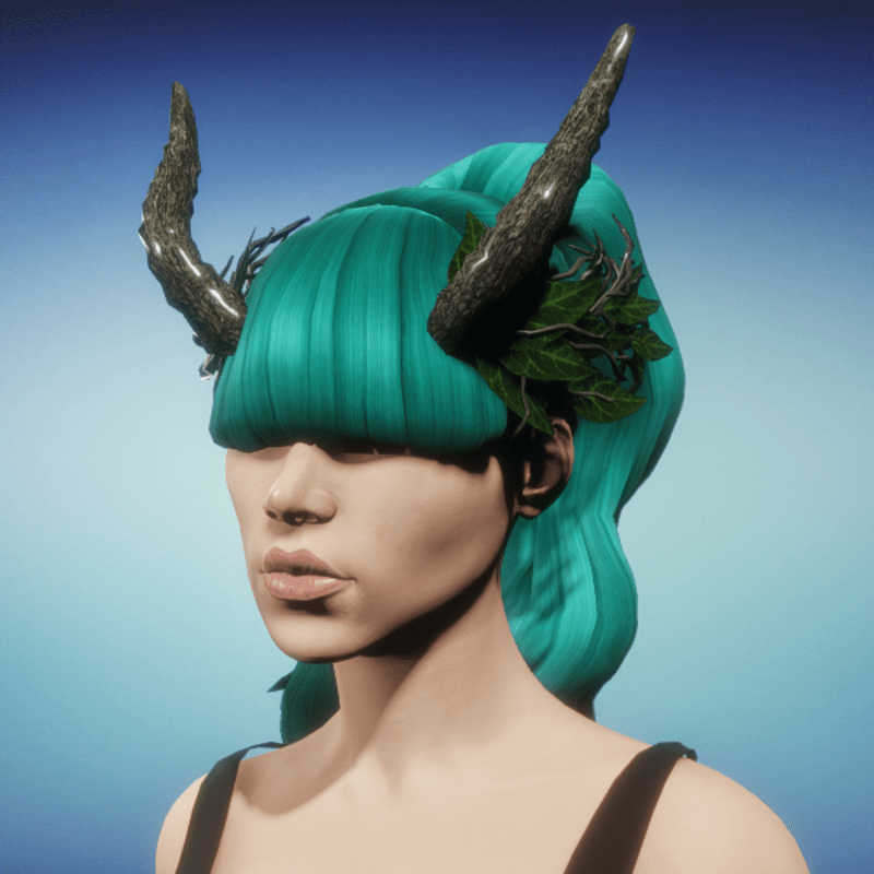 Forest Spirit Horns (Green)