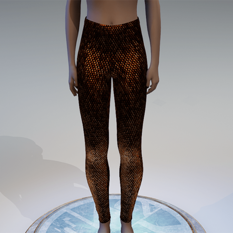 Glam snake leggings