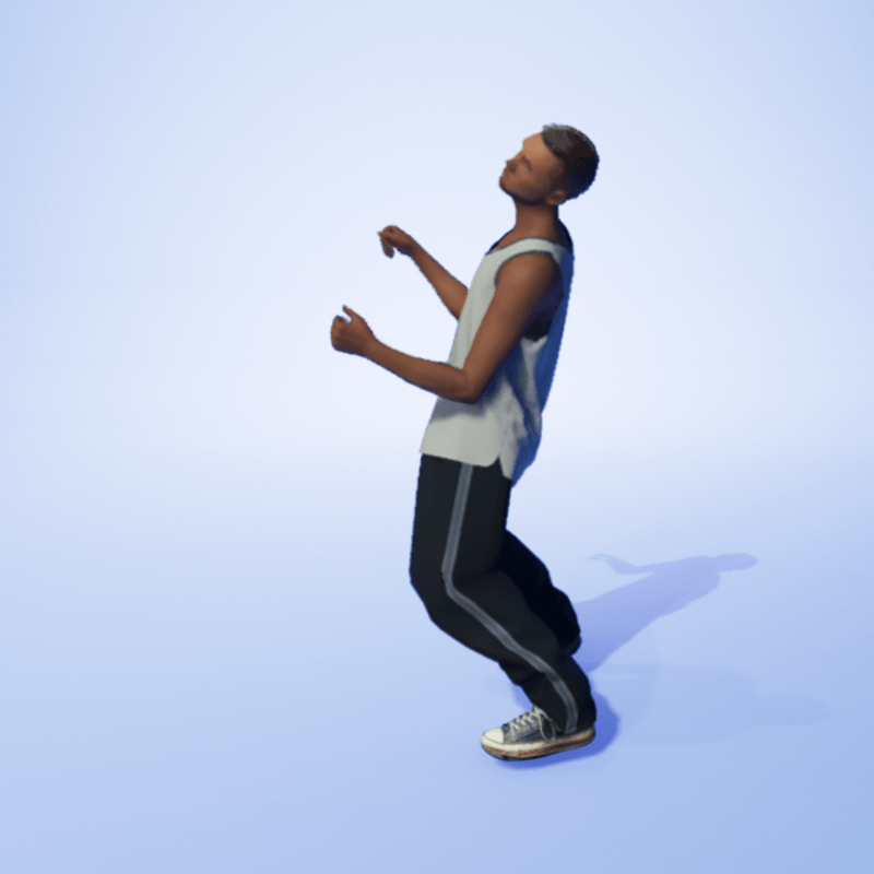 Zombie 60s Monkey (M)