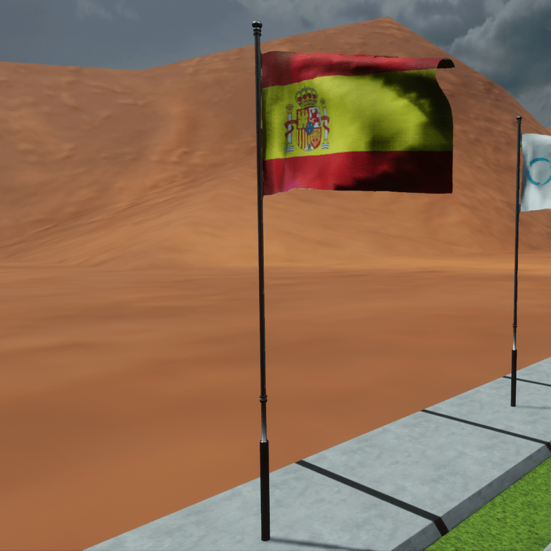 TKA Animated flag Spain