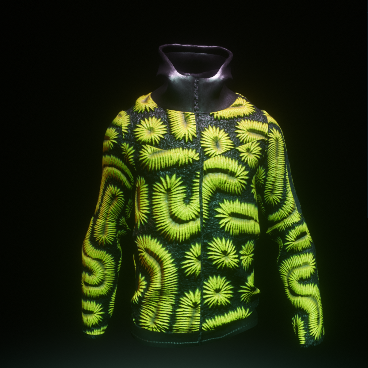 Net-Hoodie WashYourHands-Y