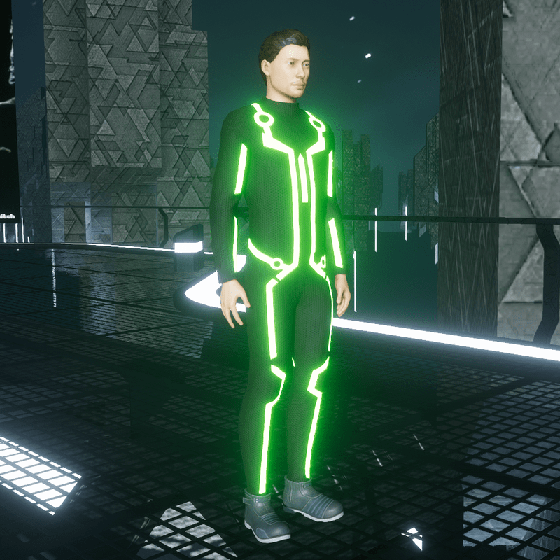 App Costume Green (Male Version)