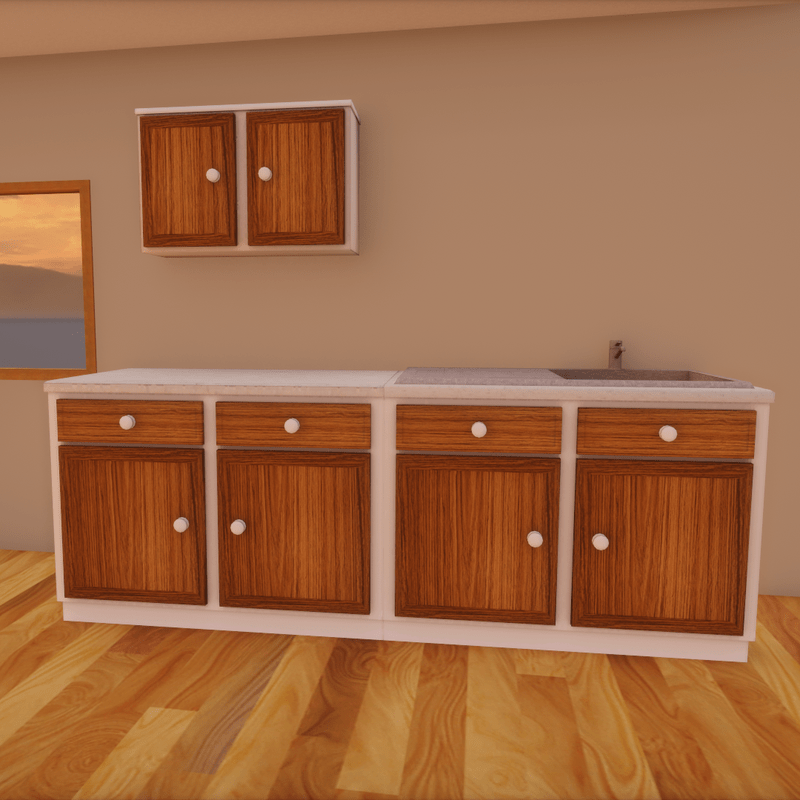 kitchen units with sink