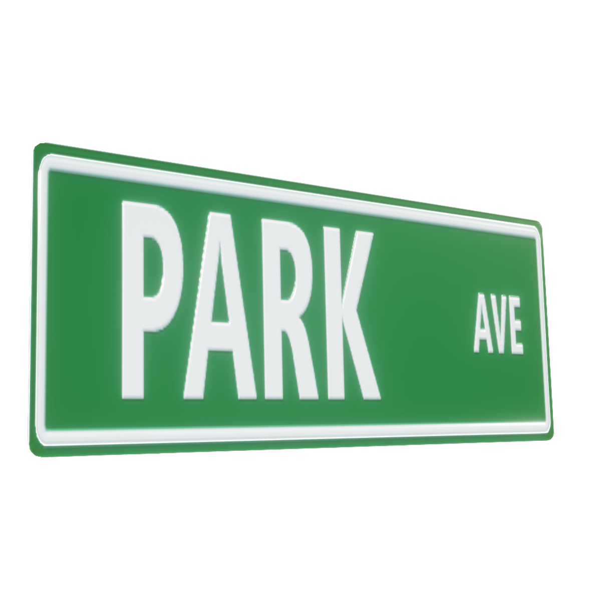 Park AVE - Street Sign