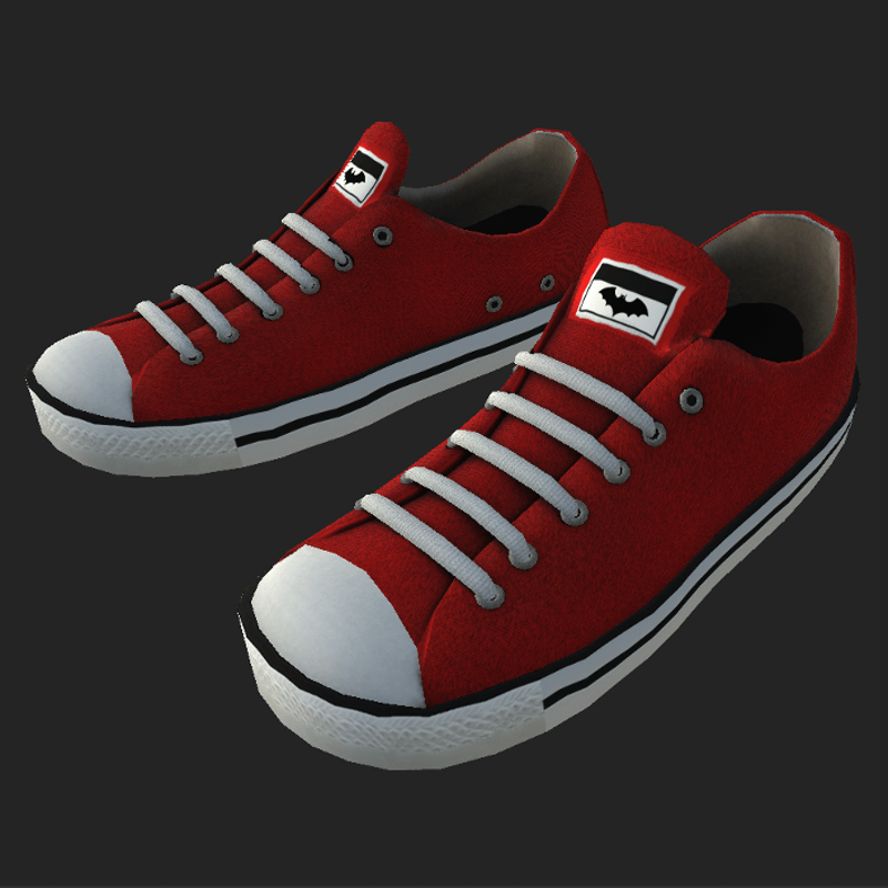 Sneakers Bat red male 2.0