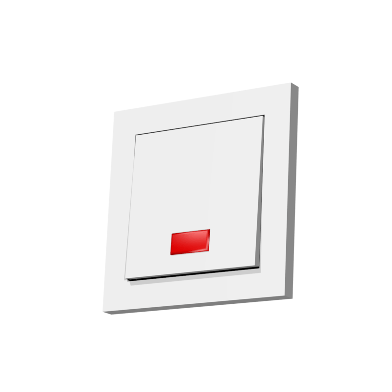 Switch Flat style A white with light