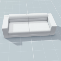 Realistic Sofa Template - FRRSS